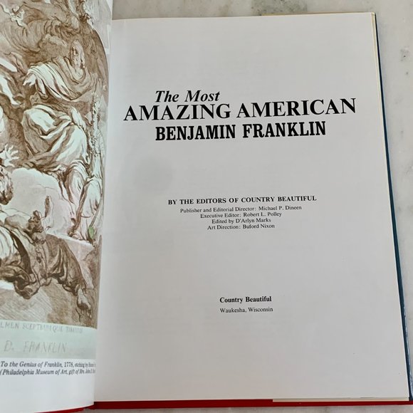 The Most Amazing American Benjamin Franklin Coffee Table Book - Picture 3 of 5